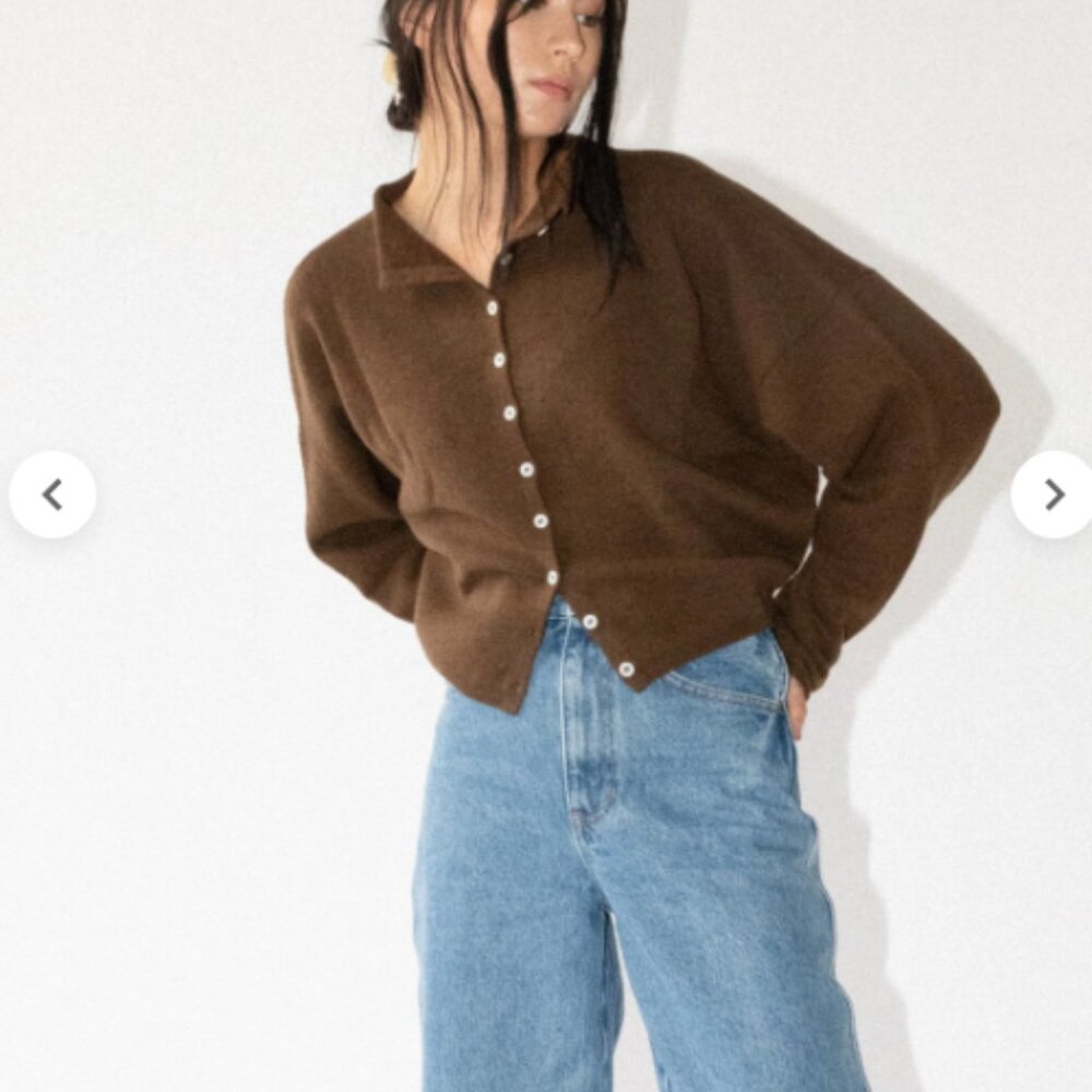 ISO Peri Shrunken Cardigan